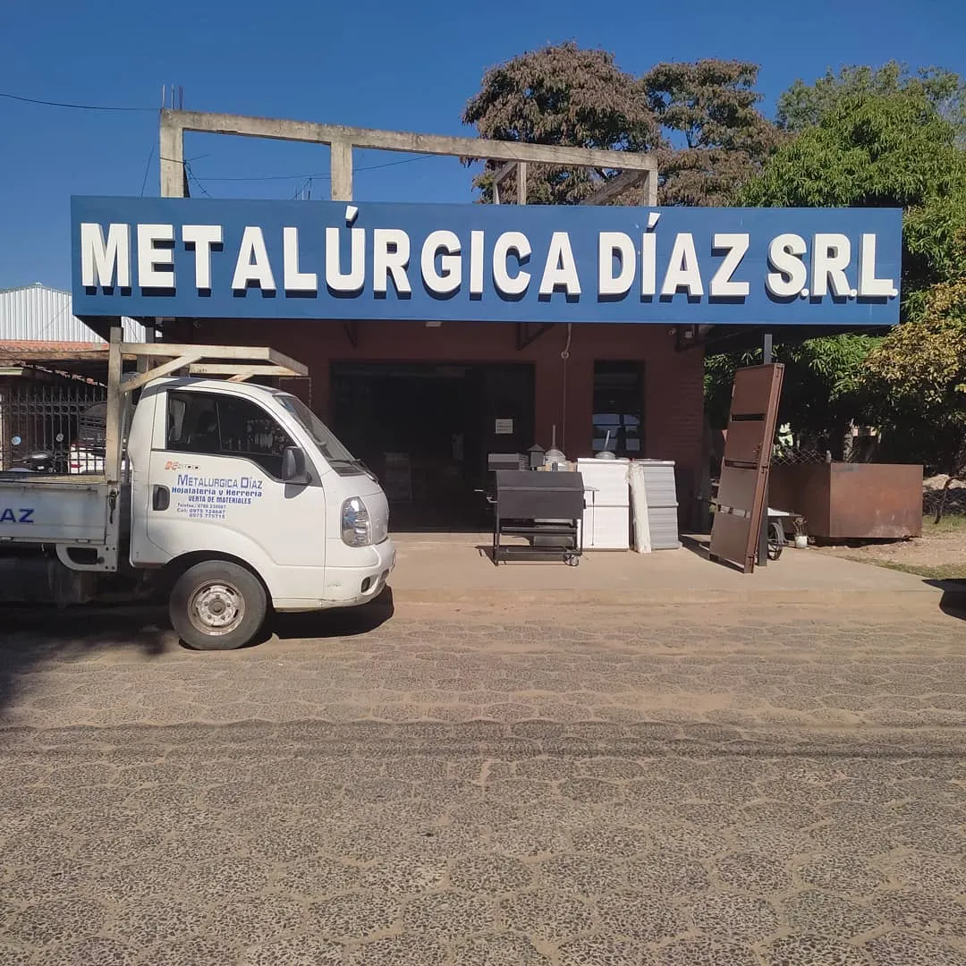 Adentro del taller de Metalúrgica Díaz